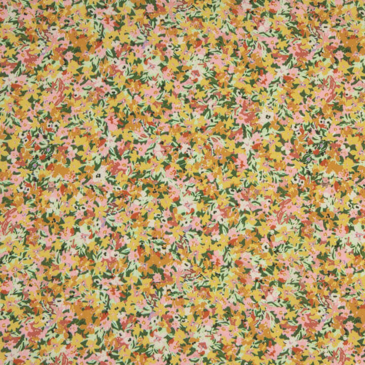 Amalfi Wild Garden Printed Viscose - Ribes y Casals