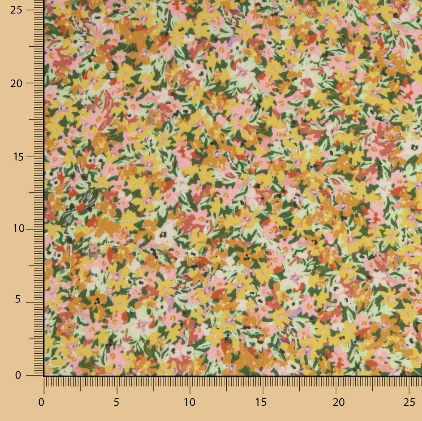 Amalfi Wild Garden Printed Viscose - Ribes y Casals