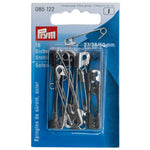 Prym Safety Pins Assortment 27/38/50 mm – 18 Pieces - Ribes y Casals
