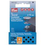 Prym Anorak Snap Fasteners 390321 15 mm - Ribes y Casals
