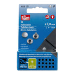 Prym 4-6 mm Silver Tubular Rivets - Ribes y Casals