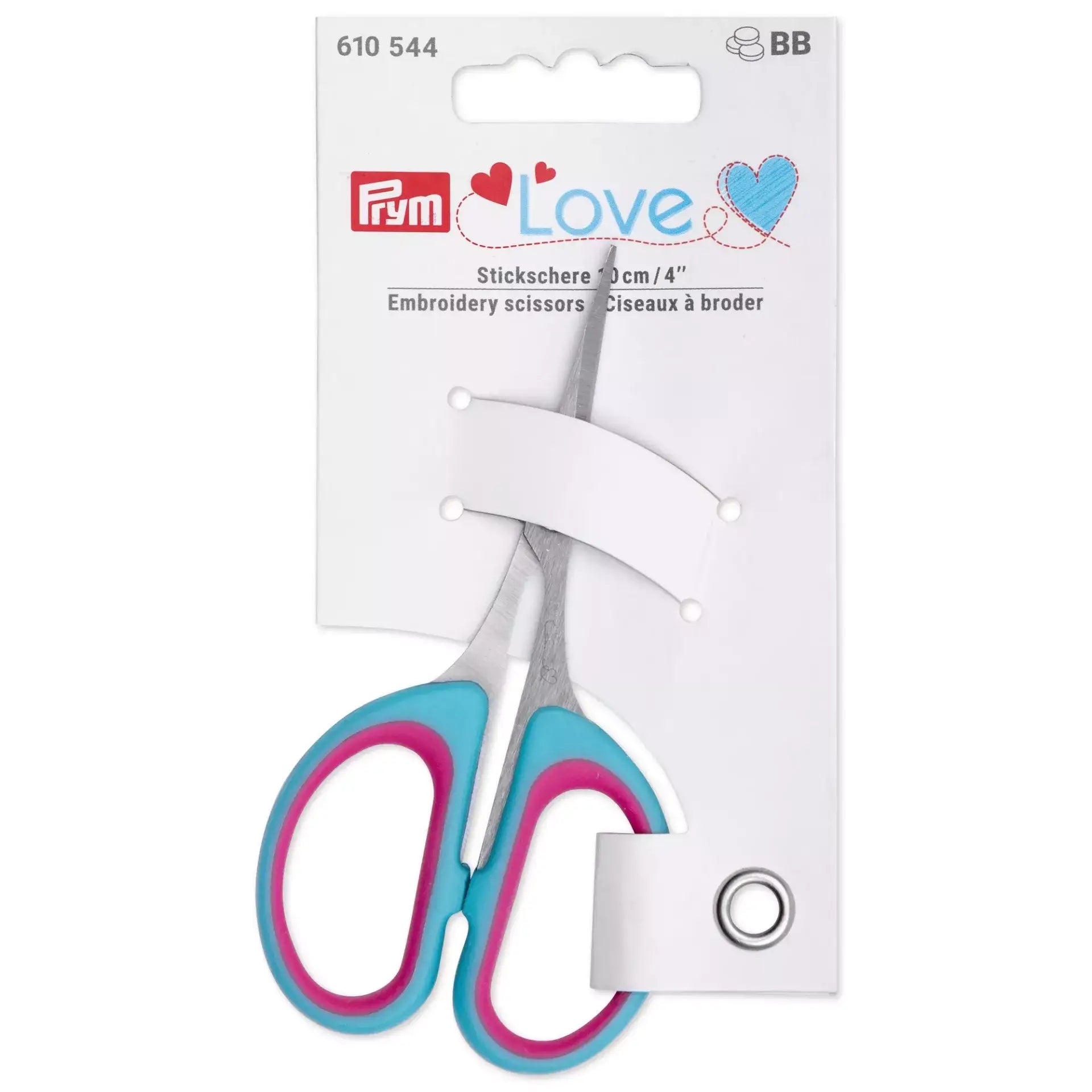 Prym Love Embroidery Scissors 10 cm - Ribes y Casals