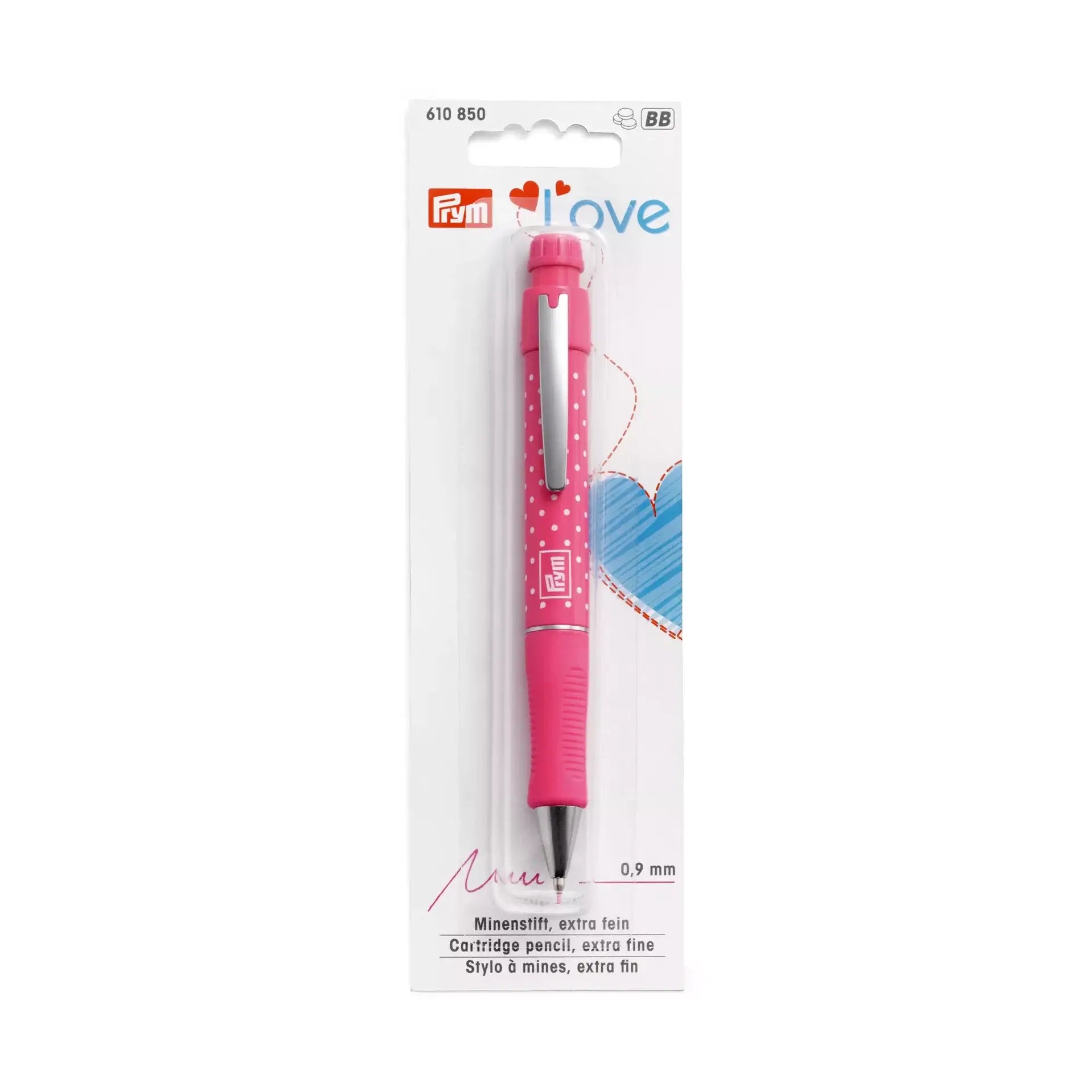 Prym Love Fuchsia Cartridge Pencil - Ribes y Casals