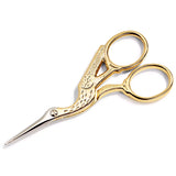 Prym 9 cm Gold Stork Embroidery Scissors - Ribes y Casals