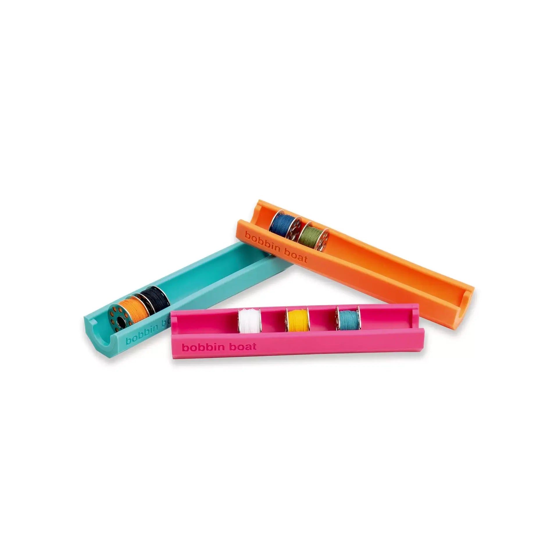 Prym Love Bobbin Boat Bobbin Holder – Pack of 3 Organisers - Ribes y Casals