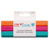 Prym Love Bobbin Boat Bobbin Holder – Pack of 3 Organisers - Ribes y Casals