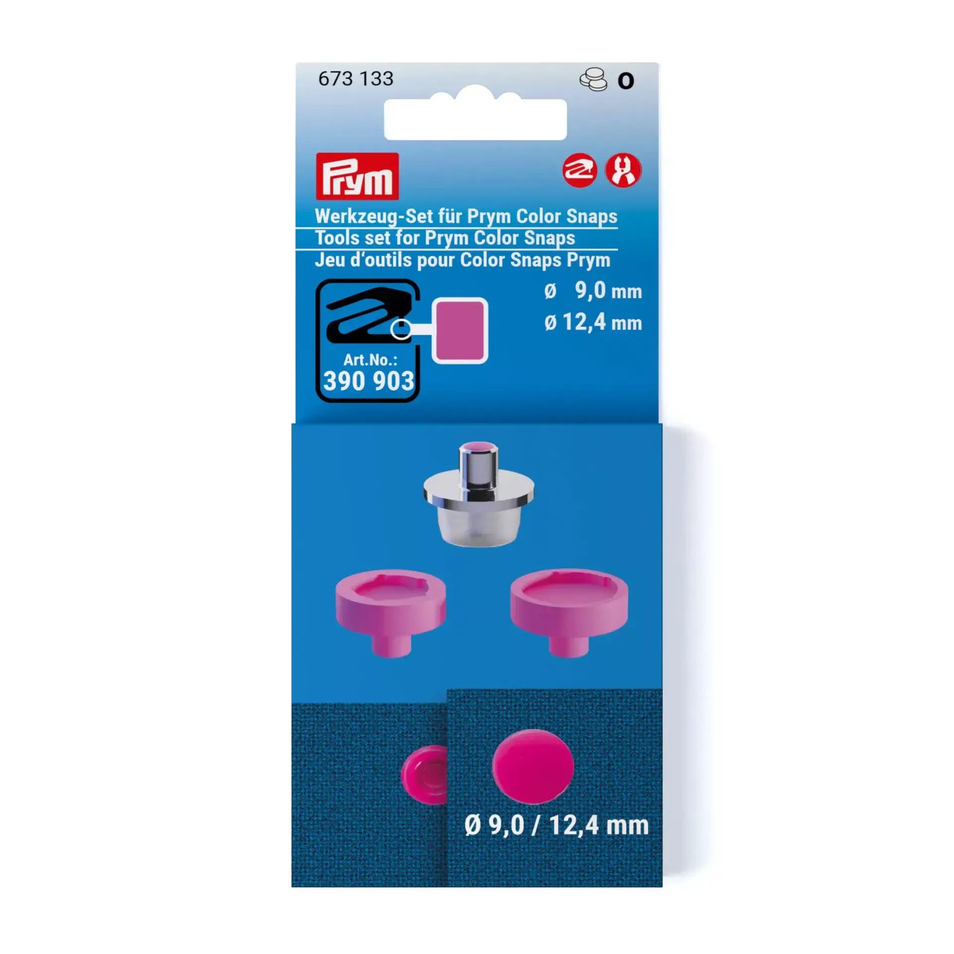 Prym Colour Snaps Tool Set 9 and 12.4 mm - Ribes y Casals