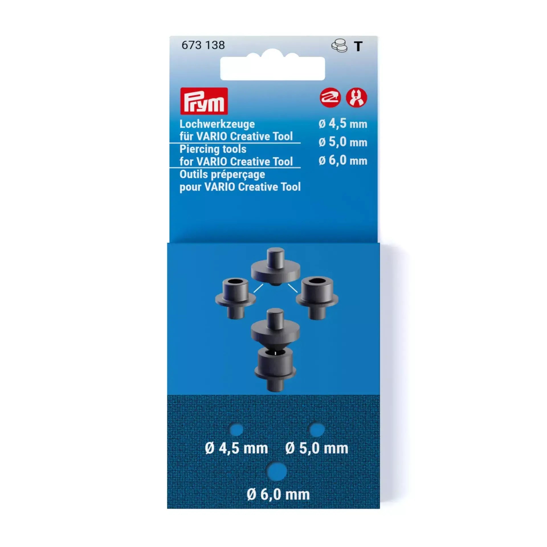 Prym VARIO 4.5–6 mm Punching Tools - Ribes y Casals