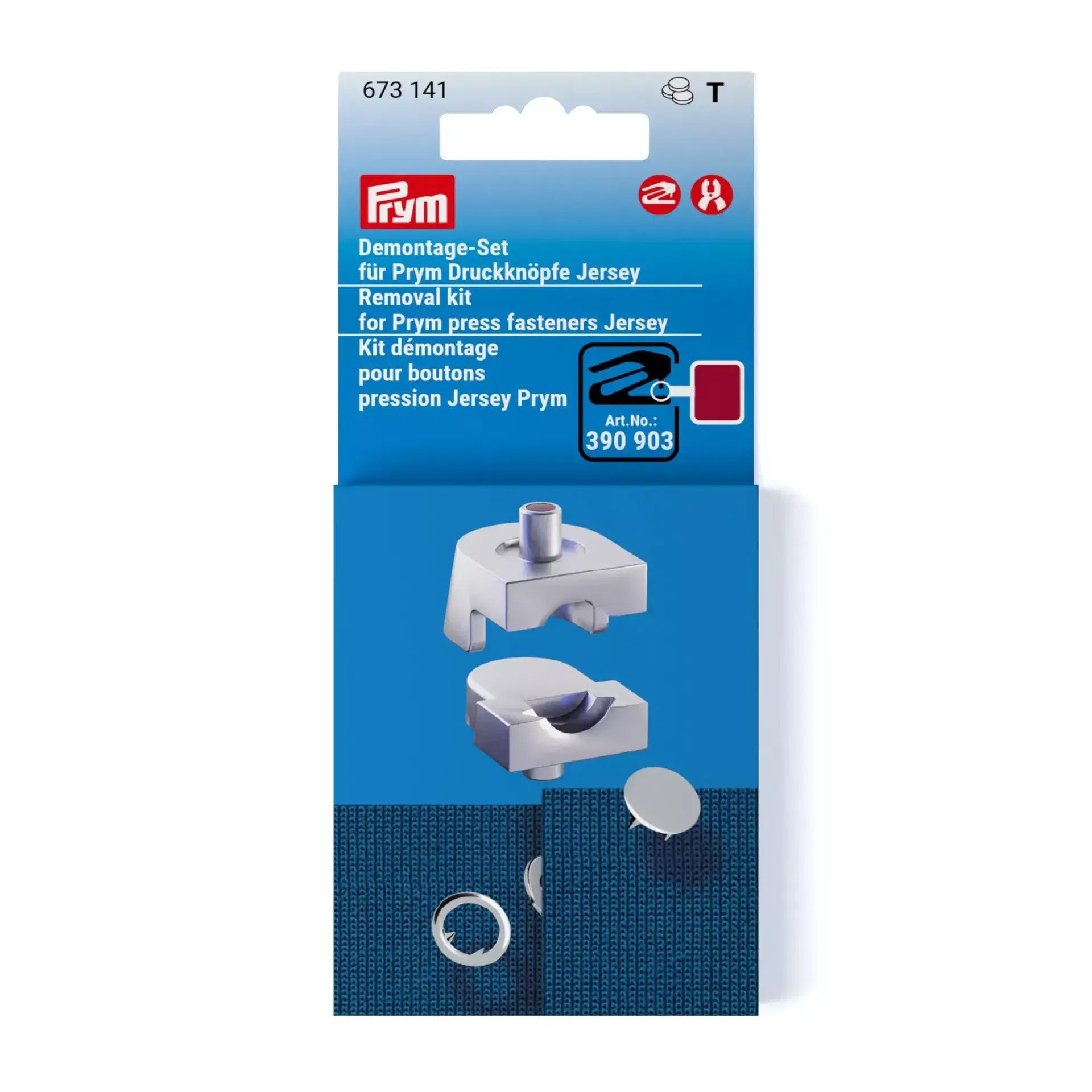 Prym Jersey Button Removal Kit 8 and 10 mm - Ribes y Casals
