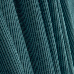 Corduroy with Corded Washed Effect, Petrol Blue - Ribes y Casals