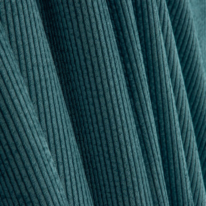 Corduroy with Corded Washed Effect, Petrol Blue - Ribes y Casals