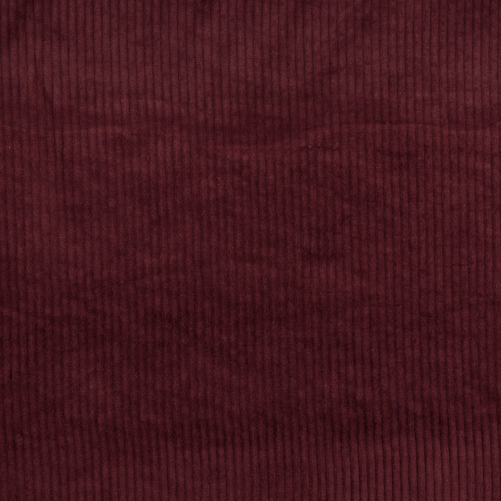 Stretch Corduroy, Washed Effect, Burgundy - Ribes y Casals