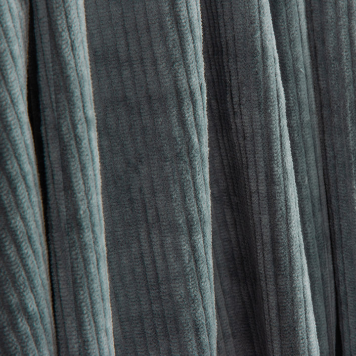 Blue-Grey Washed-Effect Stretch Corduroy - Ribes y Casals