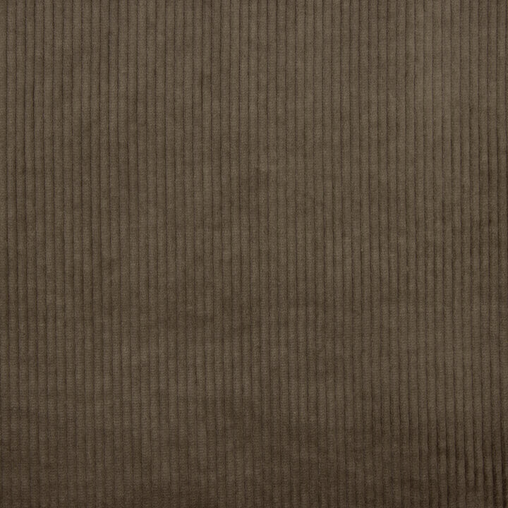 Dark Brown Washed Effect Stretch Corduroy - Ribes y Casals