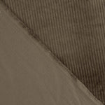 Dark Brown Washed Effect Stretch Corduroy - Ribes y Casals