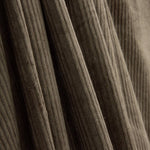 Dark Brown Washed Effect Stretch Corduroy - Ribes y Casals