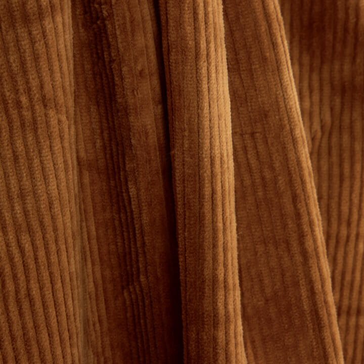 Terracotta-effect stretch corduroy with washed effect - Ribes y Casals
