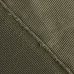 Forest Green Washed Corded Corduroy - Ribes y Casals