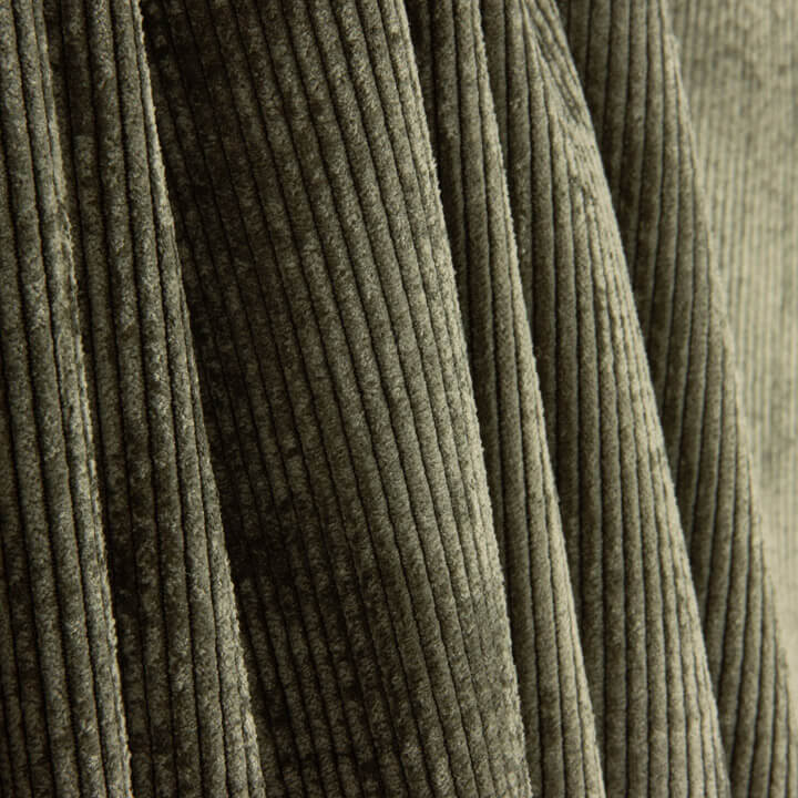 Forest Green Washed Corded Corduroy - Ribes y Casals