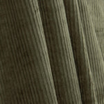 Olive Green Washed Effect Stretch Corduroy - Ribes y Casals