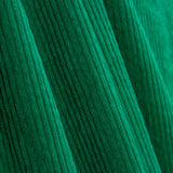 Green Cordelé Spandex Corduroy - Ribes y Casals