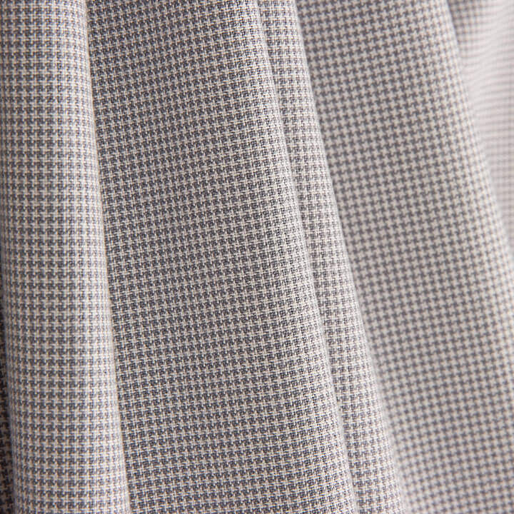 Grey Mini Gingham Percale - Ribes y Casals