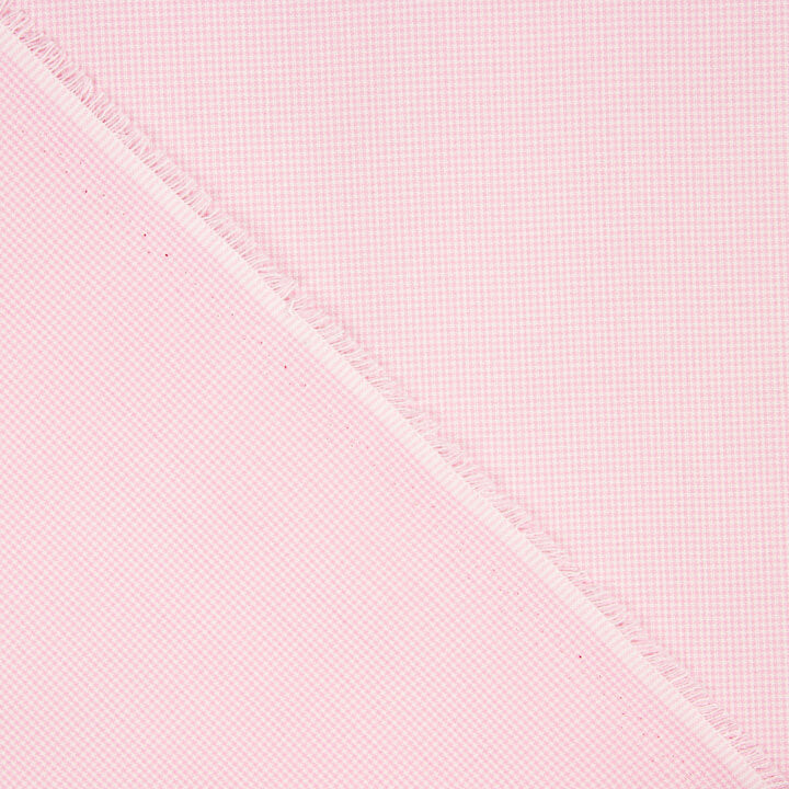 Pink Mini Gingham Percale - Ribes y Casals