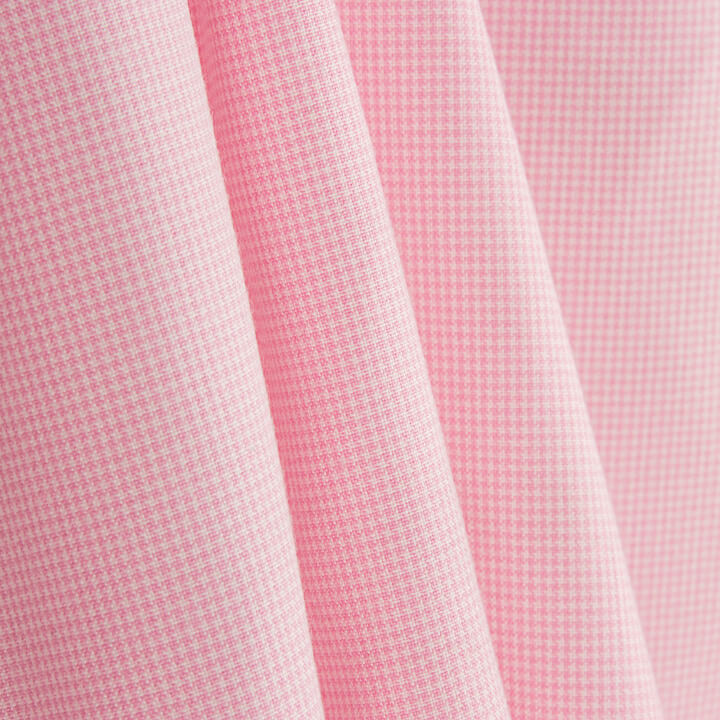 Pink Mini Gingham Percale - Ribes y Casals
