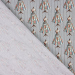 Grey Couture Printed Percale - Ribes y Casals