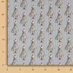 Grey Couture Printed Percale - Ribes y Casals