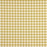 Medium ochre checked printed percale - Ribes y Casals