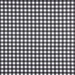 Black and white checked percale fabric - Ribes y Casals