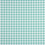 Medium green square printed percale - Ribes y Casals