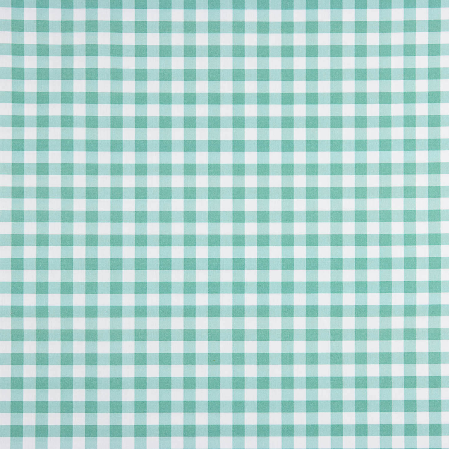 Medium green square printed percale - Ribes y Casals