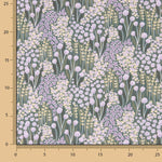 Lavender and Sage Printed Percale - Ribes y Casals