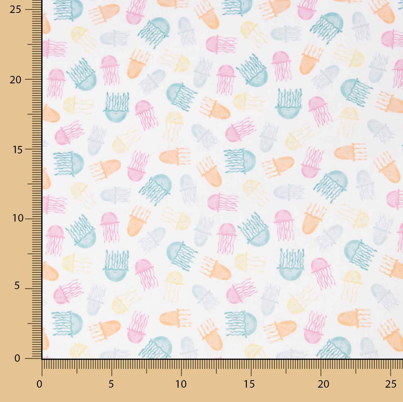 Pastel Medusa Print Percale - Ribes y Casals