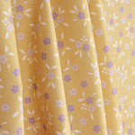 Milena Yellow Printed Percale - Ribes y Casals