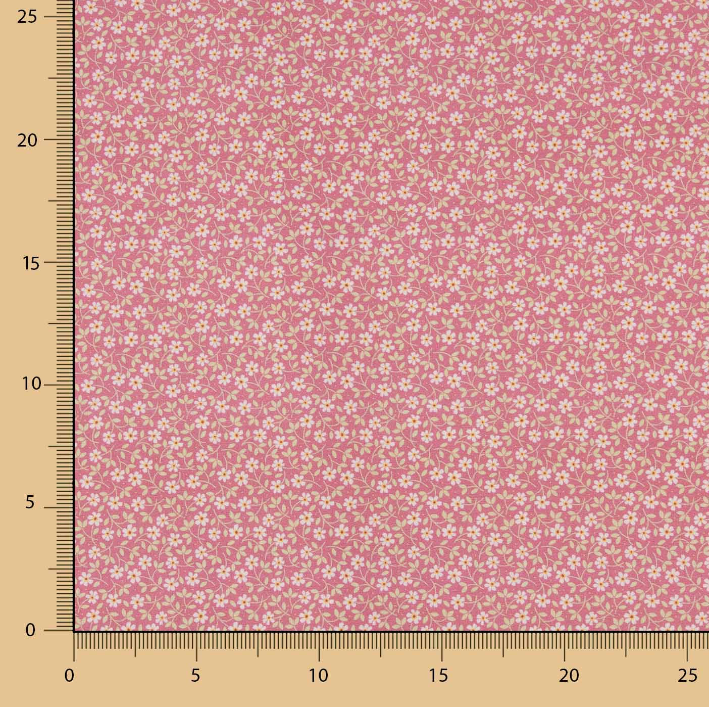 Milena Rosa Printed Percale - Ribes y Casals