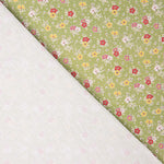 Milena Green Printed Percale - Ribes y Casals