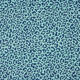 Blue Nairobi Printed Percale - Ribes y Casals