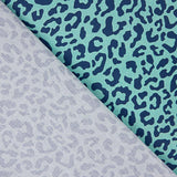 Blue Nairobi Printed Percale - Ribes y Casals
