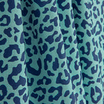 Blue Nairobi Printed Percale - Ribes y Casals