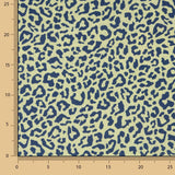 Nairobi Navy Blue Printed Percale - Ribes y Casals