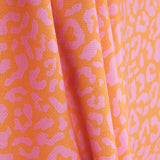 Nairobi Coral Printed Percale - Ribes y Casals