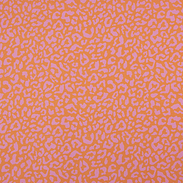 Nairobi Coral Printed Percale - Ribes y Casals