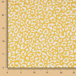 Mustard-coloured Nairobi Printed Percale - Ribes y Casals