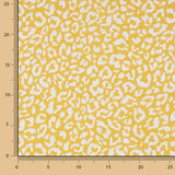 Mustard-coloured Nairobi Printed Percale - Ribes y Casals