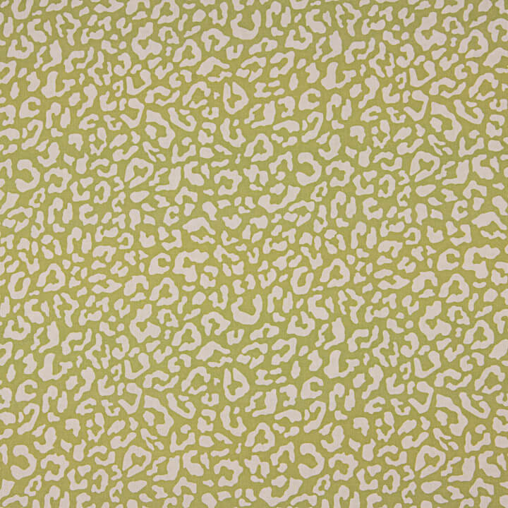 Olive Green Nairobi Printed Percale - Ribes y Casals