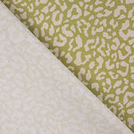 Olive Green Nairobi Printed Percale - Ribes y Casals