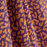 Nairobi Purple Printed Percale - Ribes y Casals